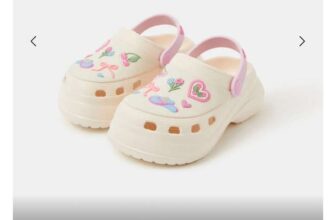 Girls Western Platform Clogs Ivory – Free C&C