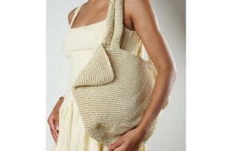 Givana Woven Texture Shoulder Shopper Bag