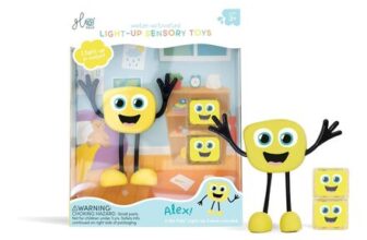 Glo Pals Alex Character. Water-Activated