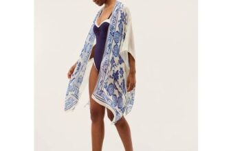 Gloria Floral Print Beach Cover Up
