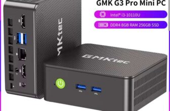 Gmktec G3 Pro Mini Pc Intel I3-10110U Ddr4 8Gb Ram 256Gb Ssd with code – Sold by GMKtec Direct Store