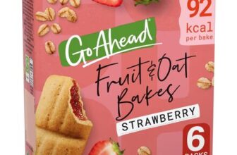 Go Ahead Fruit & Oat Bakes Strawberry 6 Pack (Clubcard Price)