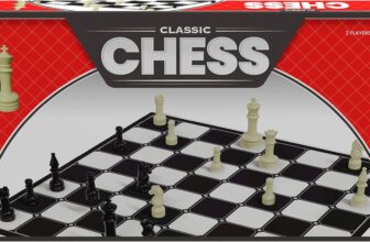 Goliath Games: Classic Chess Set Traditional Board Games for Kids and Adults For 2 Players Ages 6, Black