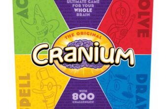 Goliath Games Cranium: Original – Spell, Solve, Act & Draw Your Way to Victory – The Original Brainy Board Game – For 4 Players Ages 12
