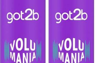 Got2b Volumania Bodifying Hair Moose – 250ml (Pack of 2)