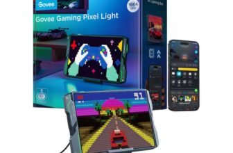 Govee Gaming Pixel Light ( 52 x 32 / 1664 LEDS / Refurb / 1 Year Warranty / Alexa / Google Home ) w/code