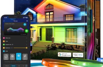 Govee Outdoor LED Strip, 10M RGBIC Outdoor Lights IP65, Smart App Control (w/voucher) Sold by Govee EU, FBA