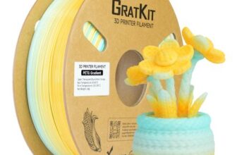 GratKit Gradient PETG Filament 1.75mm Translucent