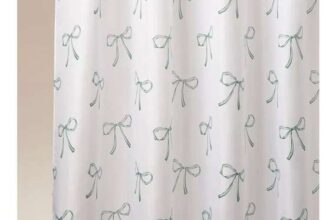Green Bows Shower Curtain – Free C&C