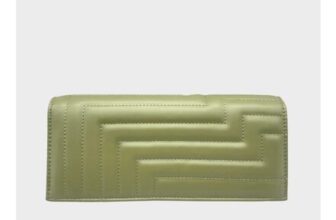 Green Long Shell Quilted Bag
