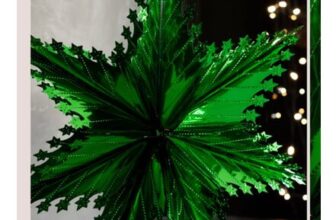 Green Metallic Star.