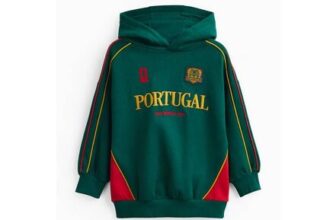 Green Official FIFA Portugal Graphic Hoodie 12 Years