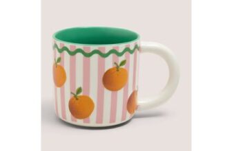 Green Sorrento Striped Mug