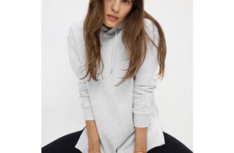 Grey Longline Hoodie