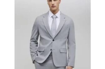 Grey Slim Fit Stretch Suit Jacket £40.00£80.00