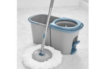 Grey Spin Mop Set