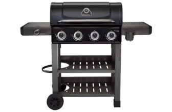 Grillstream Carbon 4 Burner BBQ – Instore Clearance Bargains Walsall