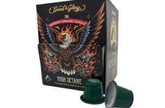 Grind & Glory High Octane Roast 50 Nespresso Compatible Capsules