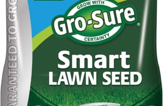 Gro-Sure Aqua Gel Coated Smart Grass Lawn Seed, 80 m2, 3.2 kg, Blue,Green