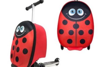 Groundlevel Childrens 2 in 1 Fold down Scooter Suitcase Bag, Free P&P Clubcard