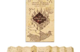 Grupo Erik Marauders Map – Harry Potter Gifts Under 25 Pounds 68.7 x 15.6 in – 174.5 x 39.5 cm Official Harry Potter Merchandise