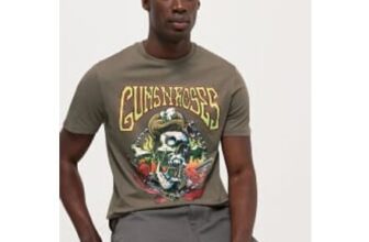 Guns N Roses Khaki Graphic T Shirt Price