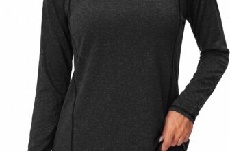 Gyabnw Womens Sports Top UPF 50 Sun Protection Long Sleeve Quick Dry Lightweight performance fabric for running yoga gym training hiking and other outdoor activities