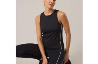 Gym Locker Black Binding so Power Vest