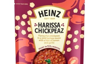 HEINZ Harissa Chickpeas with Peppers and Garlic – Meal for One
