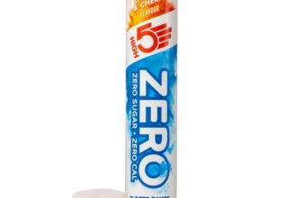 HIGH5 Zero Electrolyte Tablets – Hydration Tablets Enhanced with Vitamin C Orange and Cherry £3.59 S&S