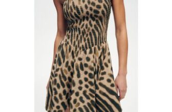 H&M Smocked Strappy Dress