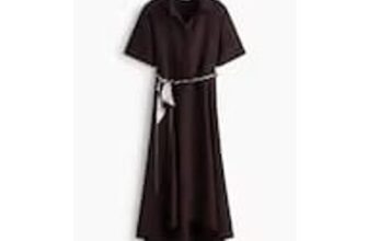 H&M Tie-Belt Shirt Dress