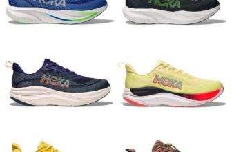 HOKA Footwear Sale e.g Mens Mach 7 – Latest 2026 Release (7-13.5) £83.99 / Transport (6.5-13.5) £64.99 / Crescendo Racing (8-11.5) £29.99