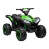 HOMCOM 12V Kids Ride-on Quad ATV with LED Lights, Music