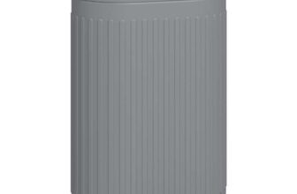 HOMCOM 30 Litre Pedal Bin, Fingerprint Proof Kitchen Bin with Soft-close Lid