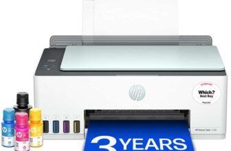 HP Smart Tank 5108 Printer ( £30 Cashback, £5 Off for New Argos Customers, 4% Airtime Rewards & 3,149 Nectar Points)