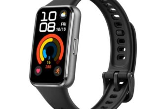 HUAWEI Band 11 Aluminium Fitness Tracker, Smart Watch for Women Men, Black Sleep Tracker, A-Fib Detection, 5 ATM, black/ beige