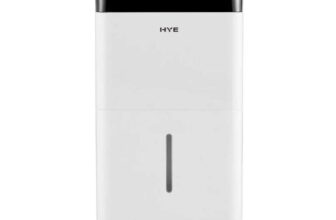 HYE 20L/Day Portable Dehumidifier with 5 Modes, 3.4L Water Tank 24hr Timer Quiet Usinf Code Sold By Reliant Direct
