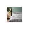 Habitat Cotton Dot Penny White & Black Bedding Set-Kingsize