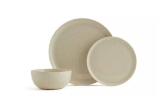 Habitat Evora Dinner Set Natural 12pc