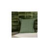 Habitat Pack of 2 Herringbone Cushion Cover Moss Green
