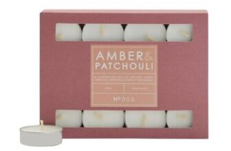 Habitat Scented Tealights – Patchouli & Amber