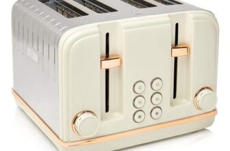 Haden Salcombe Cream Toaster 4 Slice