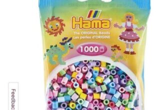 Hama Pastel Beads 1000 Pieces