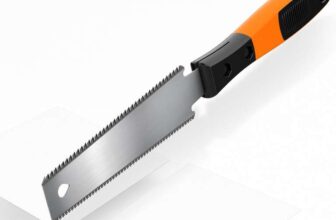 Hand Saw Japanese, Small Double Tooth Handsaw with Non-Slip Handle, Carbon Steel Blade for Fine Cutting Tool Ideal for DIY and Woodworkers
