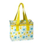 Happy Planet Giftshop Foil-Lined Lunch Bag 21x12x16cm Summer Flowers Design