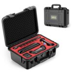 Hard Carrying Waterproof Case for Nintendo Switch 2 with Soft Lining & Accessory Compartments – Black 13.7x10x5.9 inch
