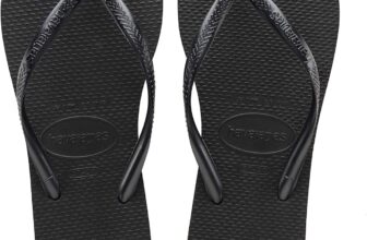Havaianas – Slim, Stylische, Robuste und Vielseitige Badelatschen für Frauen mit Texturierten Sohlen für Grip und Halt