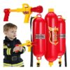 Healifty Fireman Water Extinguisher Backpack Soaker Toy with Adjustable Straps