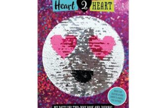 Heart 2 Heart Flip Book Journal & Activity Book With Reversible Sequins